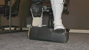 Primey's White and Black XXHi Converse Tease