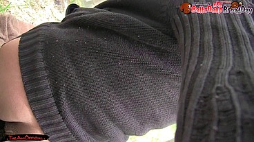 *PREMIUM* Twink gapes his loose donkey batty in the woods - DJ ButtPussy