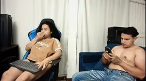 My Neighborly Girlfriend Surprises Me with a Delicious Blowjob