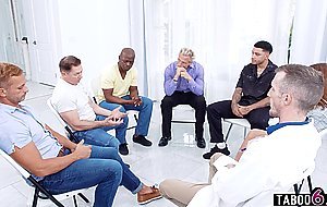 Widow Support Group turns into a DP gangbang with female doctor Jesse Pony