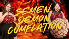 Semen Demon Cumflation - Cum Hungry Demoness Sydney Screams Opens a Portal in Your Bed to Consume Your Cum Until Her Belly Expands - Belly Expansion, POV Virtual Sex, Cum Inflation - HD 1080 WMV
