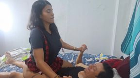 Beautiful Busty and Curvy Stepdaughter Has Sex with Her Old Stepfather