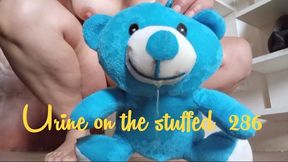 Urine on the stuffed 286