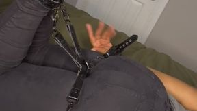 My first bondage foot worship