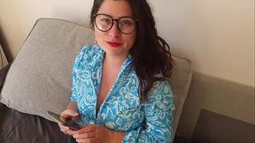 I'_m Shoked! Stepson Cums in Stepmom Thinking That She in Her Husband'_s Absence