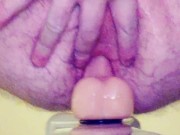 Getting POV Ass-Railed on the banister by 7 girthy inches!