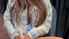 j’ai oublie mon vibro, j’utilise ma brosse a dent electrique i ...