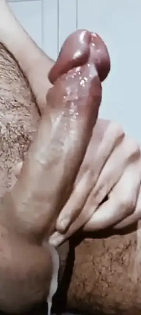 Sexy and hot dick cum shot one.