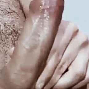 Sexy and hot dick cum shot one.