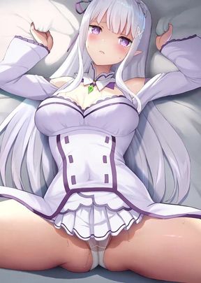 Rezero Emilia Creampie