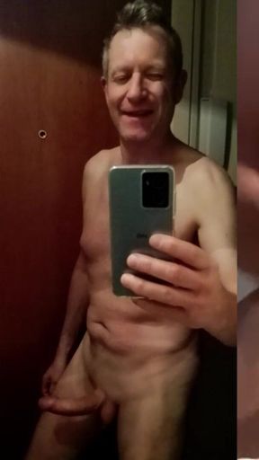 Hot Guy Nico Cums Hard Watching Hard Cock Selfie