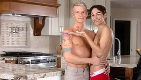 Kyle Brant Seduces Anorexic Twink Kai Locks on Their Anniversary - Nextdoor Desires