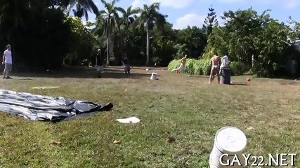 Straight guys getting hazed