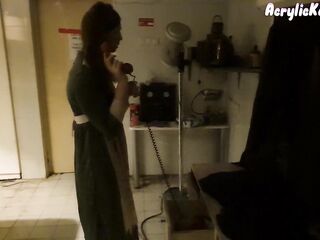 Trans nurse gets trapped and needs to bang her way out