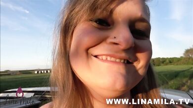 CAR BREAKDOWN ! Old car young slut