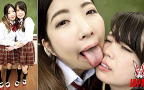 After-class Nose Licking &amp; Mouth Scent Club - Tsubasa Ichimiya &amp; Ako Maeda