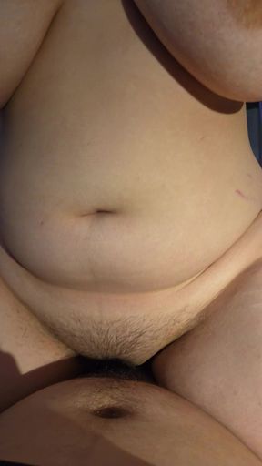 Just getting absolutely stuffed by her bull