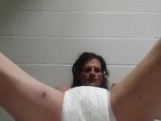 Diaper Lover tranny getting padded