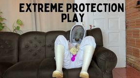 extreme protection rubbing and vibrator play