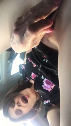 Playing With My Pussy In A Public Parking Lot