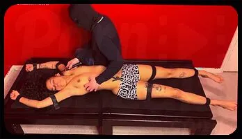 Brooklyn Tickles Topless on the Tickle Table – 35s Preview