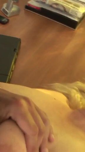 Kim a Big Breasted Blonde Hair Gets Fucked in the Ass