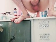 chole fields pees blue sweat pants