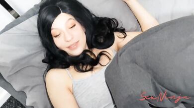 Waking up my Blind Step-Mom for a Quick Fuck