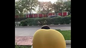 Gostosa rabuda dan&ccedil_ando clapping twerck
