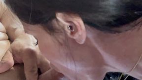 Strap On Stories - It Rains cum on my Huge TiTs from a Big Strap On Stretching & Resizing his HOLE ❤