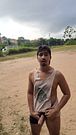 StayHomediego in raw public masturbation