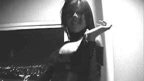 Tonight she'_s partying with a hung stud, starting out on the balcony before moving...