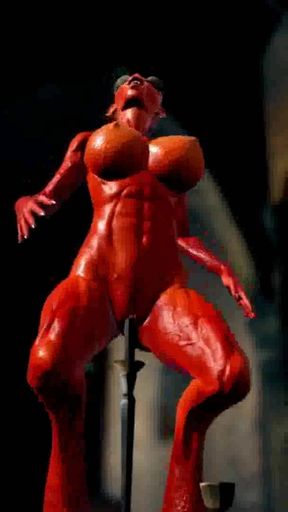 Key moment from &quot;demonia x nun priest and demons fucking hard&quot;