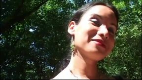Double penetrated threesome trans women anal