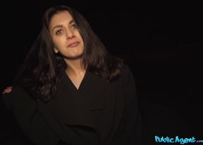 Public Agent - Italian Tourist Francesca Palma Sucks Dick POV