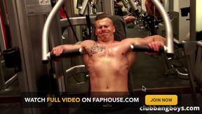 Amateur Fitness Boys in Gym