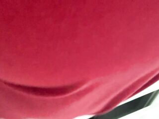 Taking off pants showing heart shaped anal set in during the time that rubbing
