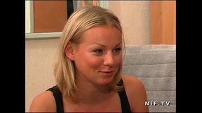 Pretty young russian slut hot dressed gets sodomized for her french casting