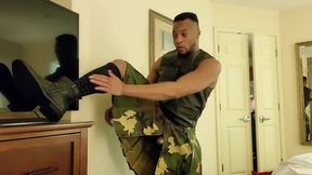 Kennie Jai Jerks in a Kilt! Two for One!