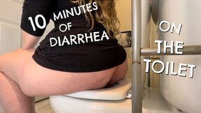 10 Minutes Of Diarrhea Farting Fart On The Toilet Stinky Farts