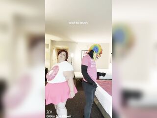 Clown BBW Got Moves