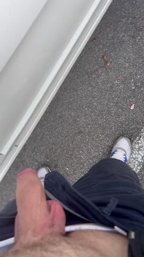 I take my neighbor to the station and she thanks me by emptying my balls well