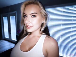 Breasty Cubbi Enjoys The Massage & The BBC