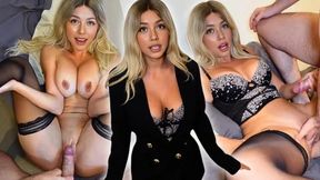 Cheating Girlfriend Begs for Pussy Cumshot to Make It Up to Him