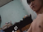 Asian boi quick jackoff video