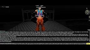 Intense Double Penetration Pleasure in Dark Room – Steamy 3D Hentai Encounter
