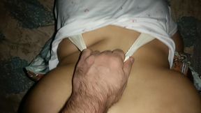 stepsister ko chood diya late night