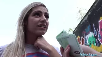 Public Porn Hot Brazilian twerker Mia Linz fucked outdoors