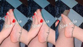 ninaa feet هبط الخانز تحت رجيلات لالاك 🫦👑