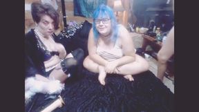 8.11.21 Cy's House of Whorrors Sex Cam 3some Translez + Cis